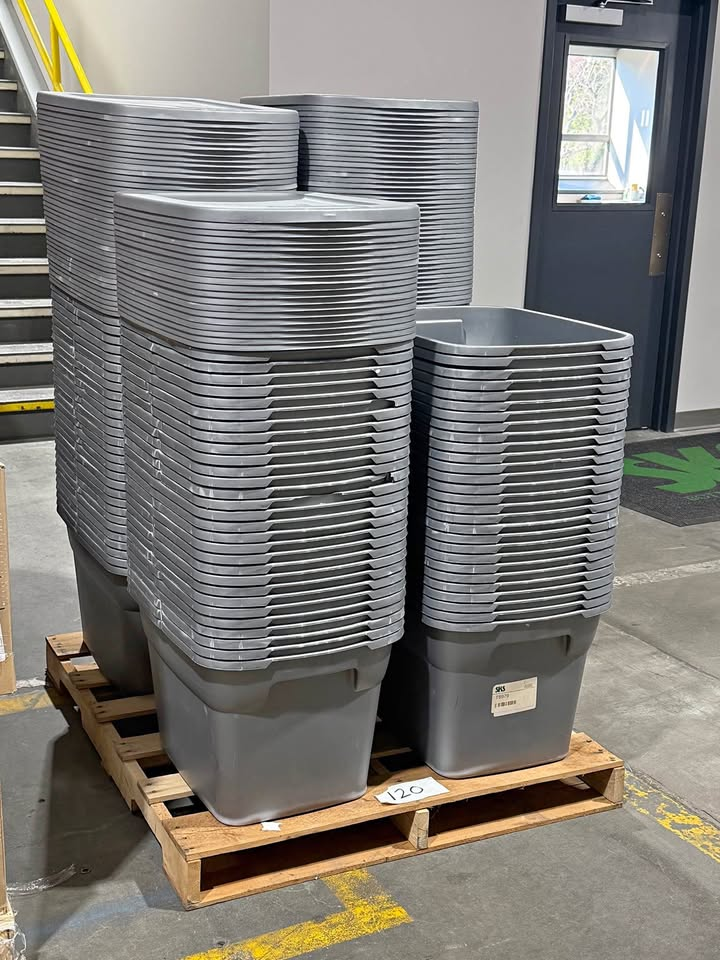 18-Gallon Sterilite Storage Bins w/ Lids – $5 Each